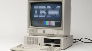 Primeiro computador pessoal da IBM, o IBM PC de 1981