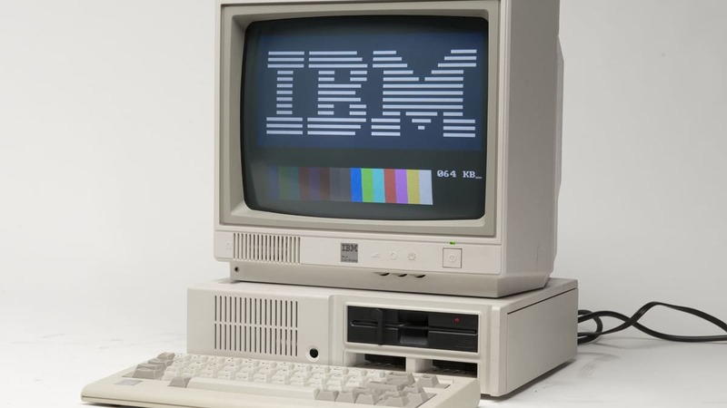 Primeiro computador pessoal da IBM, o IBM PC de 1981